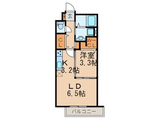 アヴァンセ井堀の物件間取画像